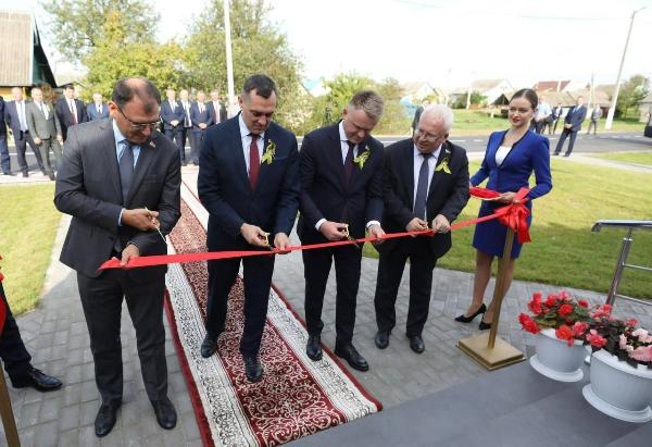 В Шарковщине открыли обновленную производственную базу района газоснабжения