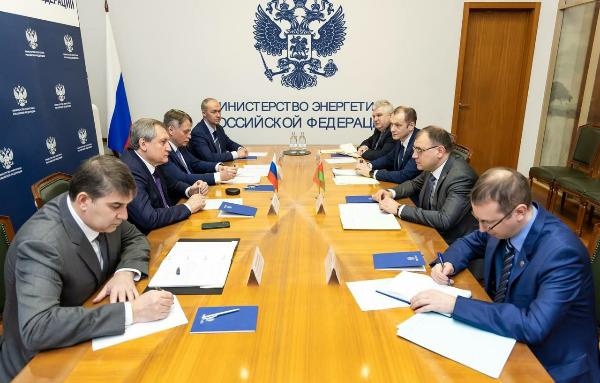Рабочая встреча министров энергетики Беларуси и России прошла в Москве