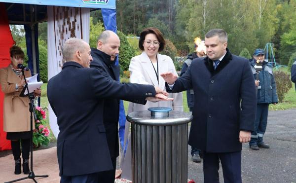 Торжественный пуск природного газа состоялся в агрогородке Светиловичи Белыничского района